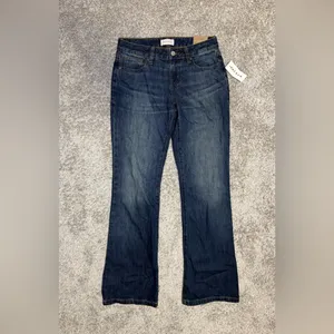 PacSun Jade Low Rise Bootcut Jeans Stretch Dark Blue Size 23 NWT thumbnail 5