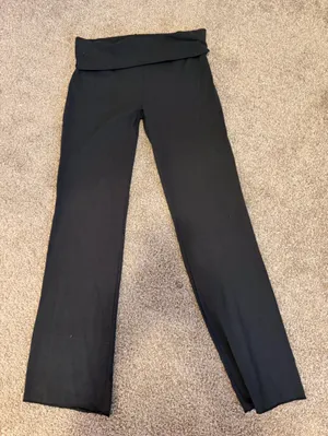 NWT Skims Cotton Jersey Fold over Pants in soot size XL thumbnail 7