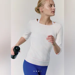 Free People Movement Sashay Layer NWT $78 White thumbnail 4