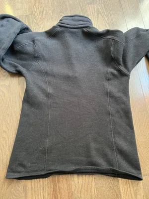 Patagonia Better Sweater Black Quarter-Zip Fleece Pullover Women’s Medium thumbnail 8