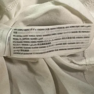 Abercrombie & Fitch Soft AF Tee Sz XS White thumbnail 5