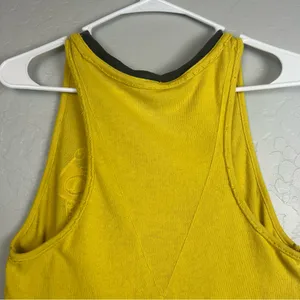 ⭐️Free People we the free west coast yellow swing graphic tank top size small thumbnail 10