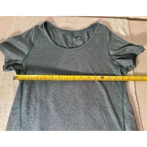 Women's REI Athletic Hiking Short Sleeve Shirt Polyester Spandex Sz Med thumbnail 5