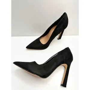 Abound Black Faux Suede Pointed Toe Pumps‎ Heels Size 5.5M thumbnail 9