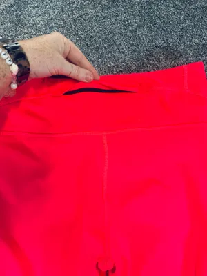 The North Face Trail Running Leggings Hot Pink/Coral Mesh Pocket Women’s M thumbnail 7