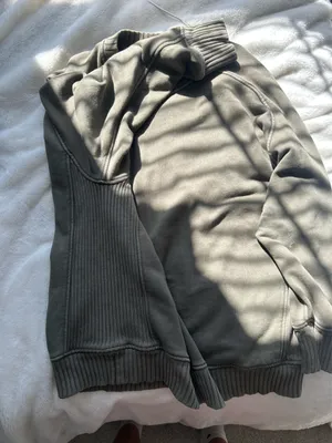 Aerie Crewneck Sweater Green thumbnail 2