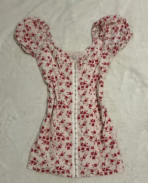 Urban Outfitters Floral Corset Dress thumbnail 1