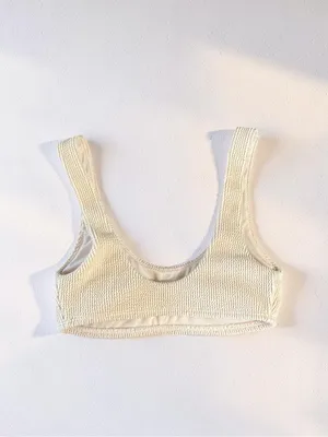 Hollister Cream Ribbed Bikini Set - Size XS thumbnail 15