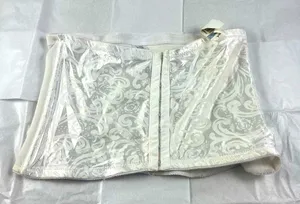 2XL silky lace detail waist corset thumbnail 2