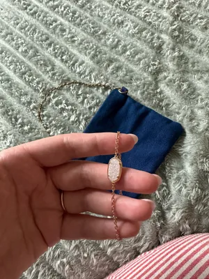 Kendra Scott Rose Gold Bracelet Adjustable thumbnail 3