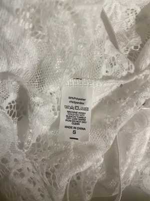 White Laced Bralette thumbnail 3
