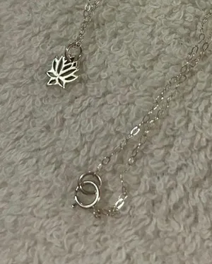 sterling silver 925 beautiful unique necklace thumbnail 1