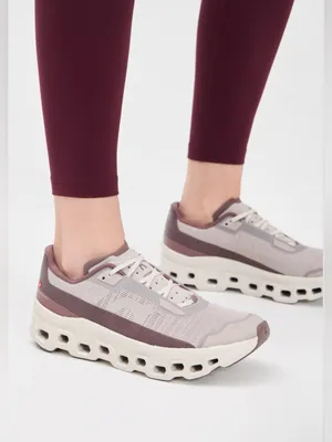 On Cloudmonster Void Sneakers Fog/Pearl Purple Size 9.5 thumbnail 2