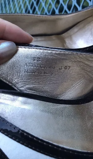 Coach Cecilia High Heels Slingback Leather Point toe block stacks chunky block rockabilly retro preppy pinup Pumps Stilettos Sandals coastal coquette vintage breathable Pumps Heels thumbnail 6