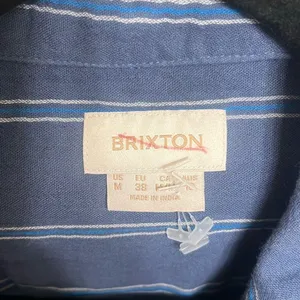 ✨BRIXTON WANDERING BLUE SZ MEDIUM OVERSHIRT✨ thumbnail 9