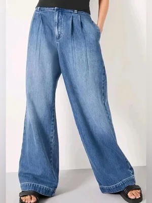 Young Fabulous & Broke Sadie Wide Leg Baggy Women’s Jeans thumbnail 1