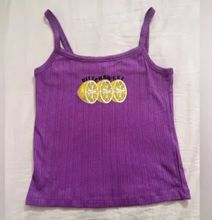 Urban Outfitters Bittersweet Pointelle Graphic Cami thumbnail 1