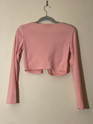 Long Sleeve Tie Top Size M thumbnail 2