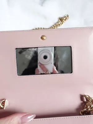 GUCCI Gg Matelassé Chain Wallet - Light Pink thumbnail 10
