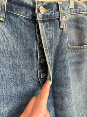 Citizens Of Humanity Baretta Relaxed Straight Denim Jeans Blue Size 26 thumbnail 4