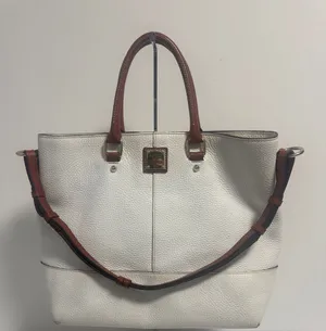 Dooney & Bourke East West Chelsea Shopper Tote Leather Adjustable Strap thumbnail 1
