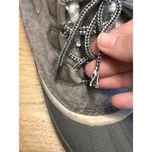Sorel Women Out 'N About Felt boots Gray waterproof rubber fleece lining Size 9 thumbnail 7