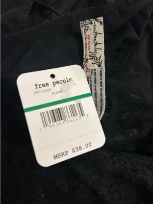 NWT Free People Lace Soft Bra thumbnail 5