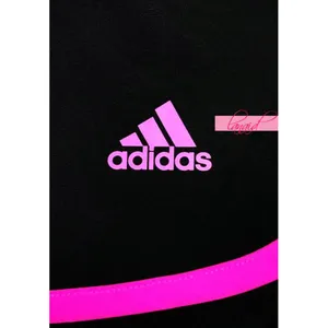 Adidas M20 Shorts Black Screaming Pink Neon Hot Running Exercise Workout Sporty thumbnail 7