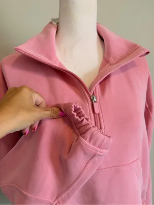 NWT Lululemon Brushed Softstreme Half Zip size 10 thumbnail 5