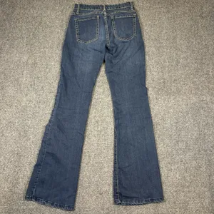 BlankNYC Womens Flare Leg Jeans Size 27‎ Dark Denim Mid Rise Bell Bottoms thumbnail 3