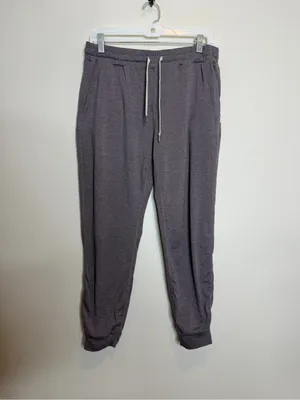Vuori DreamKnit Performance Joggers Womens M Heathered Purple Gray Athletic thumbnail 2