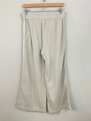Ann‎ Mashburn Side Striped Wide Leg Pull On Knit Pants Size Medium thumbnail 6
