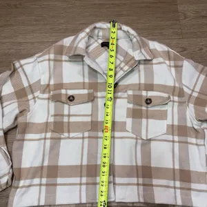 Love Tree Boutique Women's Plaid Button Up Jacket Size Large thumbnail 4
