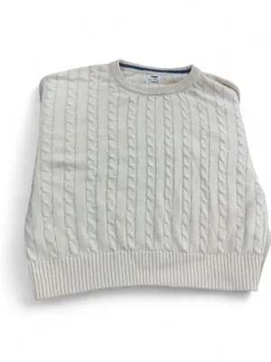 Cotton On Cream Cable Knit Sweater Size Small thumbnail 4