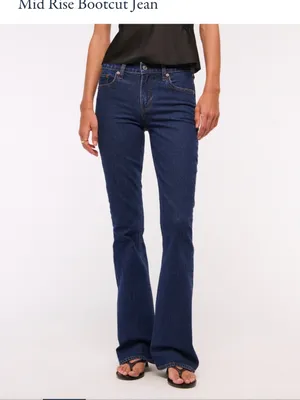 Abercrombie Mid-Rise Bootcut Jeans thumbnail 4