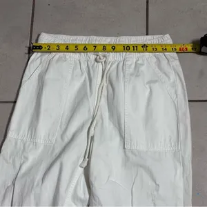 Aerie Women Cargo Ripped Waist Elastic Waist‎ Pants size S thumbnail 6