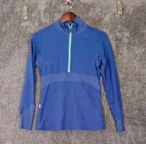 Title Nine Swift 1/2 Zip Pullover Sweatshirt Long Sleeve Activewear Womens S thumbnail 1
