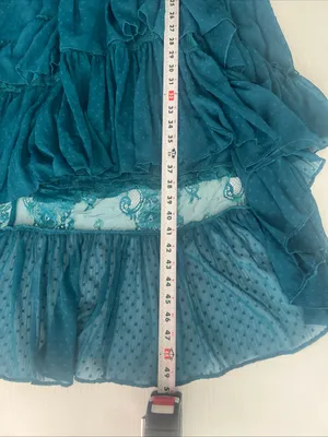 Anthropology Tiers of ruffles layer feminine silhouette NWT sold out online $168 thumbnail 9