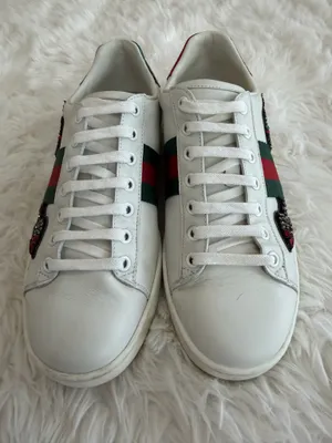 Gucci Ace Embroidered Arrow Sneakers thumbnail 3