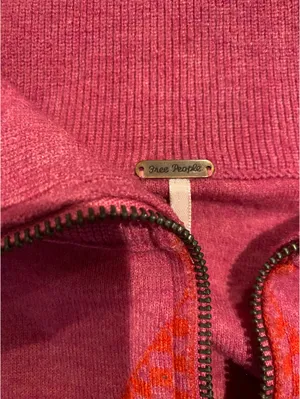 Free People Lucy Half-Zip Pullover Sweater thumbnail 4