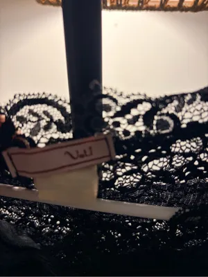 Forever 21 Black Lace Sleeveless Tank Top thumbnail 3