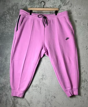 Nike Women's Phoenix Sportswear Tech Fleece High Waisted Jogger Pants Lilac 3X thumbnail 1
