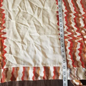 Unique spectrum Blouse Kimono Sleeve Side Tie Boho Southwestern Tribal Sz Large thumbnail 10