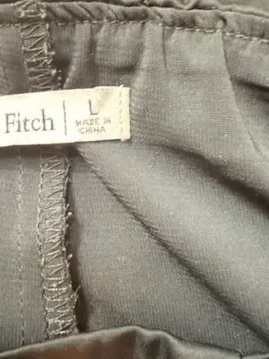 Abercrombie & Fitch Mid Rise Hi-Shine Mini Skort Large thumbnail 6