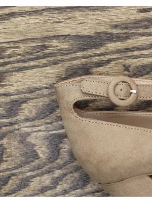 NWT Sun + Stone Block Heel Platform Sandals 10008570800 Stone Gray Brown 10M thumbnail 9