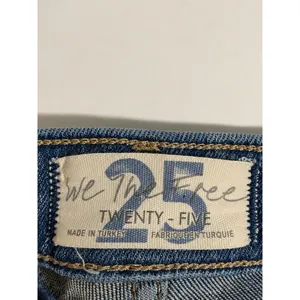 We The Free Sabrina Super Skinny Jeans Distressed High Rise Button Fly 25 thumbnail 4