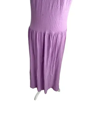 FREE PEOPLE Beach Lavender Purple Maxi Dress Size XS thumbnail 5