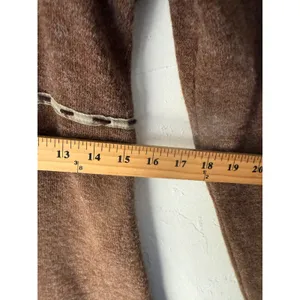 JOHN FASHION Y2k M Brown‎ Knit Sweater Dress Patchwork Forest Fairy Lagen Boho thumbnail 8