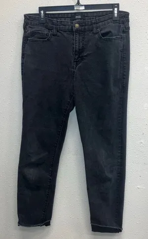 True Religion Colette Slim Straight Charcoal Wash Jeans Size 31 thumbnail 1