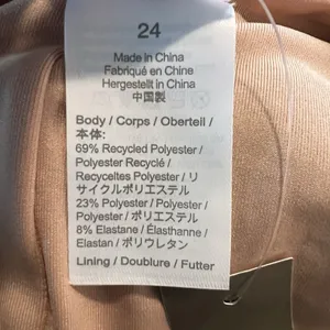 New J Crew One Piece‎ Swimsuit Size 24 Scrunchie Scoop Neck Rust thumbnail 5